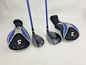Womens Walter Hagen AWS Wood 5i & 3 Pro Launch FW By Grafalloy With Cover Left - Picture 1 of 23