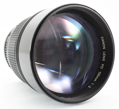 [COMO NUEVO] Nuevo teleobjetivo Canon FD NFD 135mm F2 MF para A-1 F-1 JAPÓN - Imagen 1 de 4