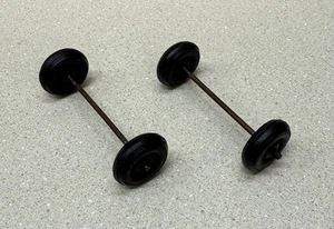 Vintage ERTL Trailer Axles + Tires - Picture 1 of 4