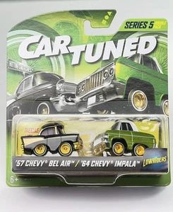 Paquete doble Car Tuned Series 5 | 57 Chevy Bel-Air y 57 Impala | LowRiders - Imagen 1 de 1