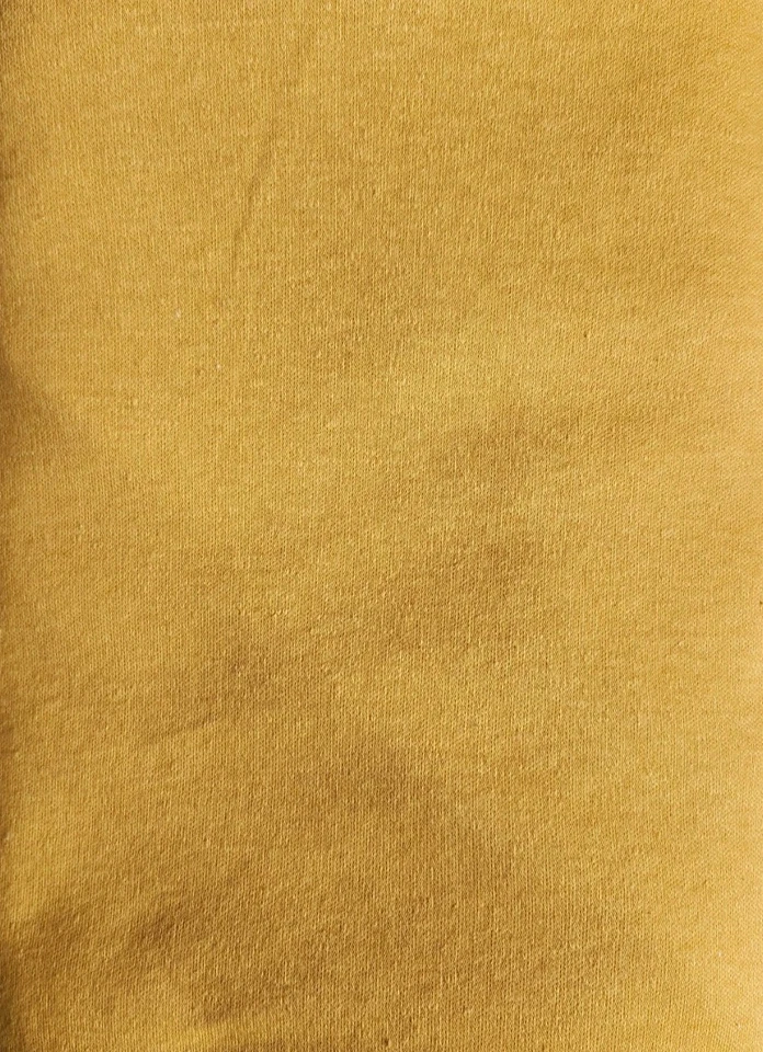 Marigold Mustard Yellow Fabric Knit Jersey T-shirt  1 yd 27" x 64" - Image 1 of 3