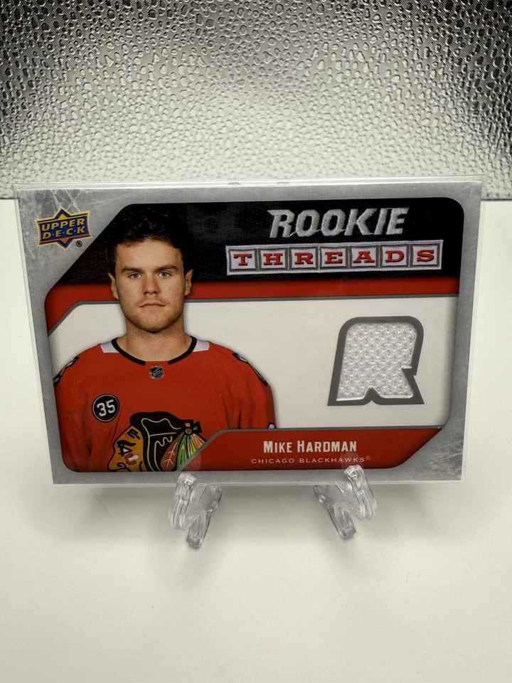 2021-22 Upper Deck Series 2 - Rookie Threads Retro Mike Hardman #RT-HA - Image 1 of 2
