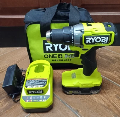 (MA2) Ryobi PBLDD01K 18V ONE+™ HP Brushless Cordless 1/2" Drill/Driver Kit - Image 1 of 4
