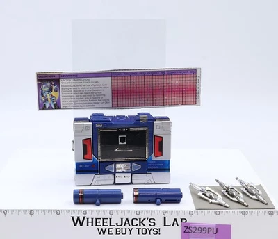 Figura de acción Soundwave FUNCIONA 100 % completa 1985 vintage G1 Transformers Foto 1 de 4