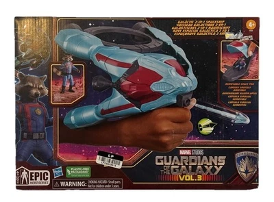 Marvel Guardianes de la Galaxia Vol. 3 Galactic 2 en 1 nave espacial Epic Heroes NUEVO Foto 1 de 2