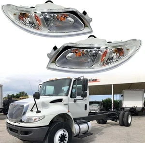 Headlights Assembly for 2002-2016 International 4100 4200 4300 4400 8500 8600... - Picture 1 of 6