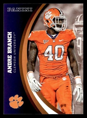 Andre Branch 2016 Panini Collegiate Card #11 Clemson Tigers - Image 1 of 2