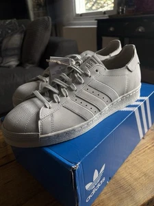 Adidas Originales Superstar 82 Talla 9.5 Reino Unido Blanco Nube - Imagen 1 de 6