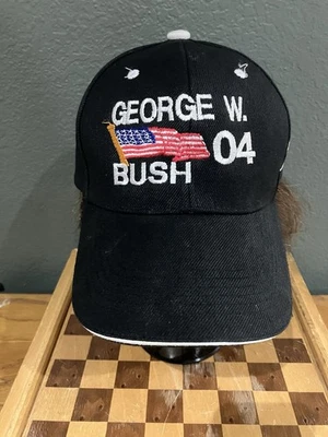 Gorra de béisbol vintage George W Bush 2004 talla única ajustable Foto 1 de 4