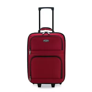 Elite 19.5" Carry-on Softside Lightweight Upright Luggage w/ Protective Padding - Picture 1 of 7