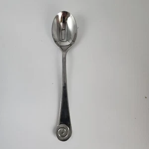 1 Vtg Hemlick Robert Welch Ammonite 18/8 Bright Stainless Flateware Soup Spoon - Picture 1 of 8
