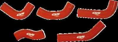 CV4 Performance Silicone Radiator Hose Kit Red 5pc Honda XR650R 00-08 - Image 1 of 4