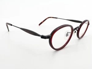 NOS Vintage Matsuda 10401 Eyeglasses FRAMES BK Burgundy 44[]21-145 Black H765 - Picture 1 of 8
