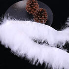 1 Meter Turkey Feathers Fringe Trimming Ribbon Diy Sewing Costume Dress Decor