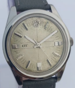 Citizen 8270 A 53-001 Hand Wind, Silver Dial Rare Vintage Men's Watch Serviced - Picture 1 of 9
