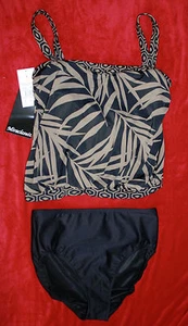 Miraclesuit tankini Set Sz 10  Rtl $150 Mix to Match Breezy Set  - Picture 1 of 1