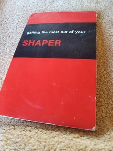 Vtg. Getting the Most Out of Your Shaper Wood Illustrated 1954 Rockwell Manual - Imagen 1 de 3