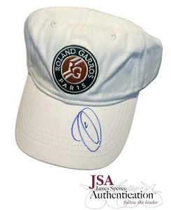 Novak Djokovic Signed Official Roland Garros Tennis Hat Auto ~ JSA COA - Picture 1 of 3