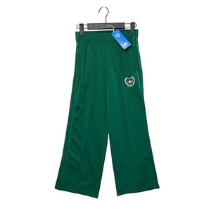 Adidas Originals Collegiate Graphic Wide Leg Track Pants NWT Youth Sz S Green - Picture 1 of 10