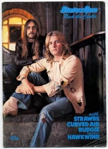 Status Quo Strawbs Curved Air Budgie Hawkwind 1976 Programme - Picture 1 of 1