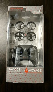 Voyage Aeronautics PA-1008 Palm Size High Performance Drone - Silver, New In Box - Picture 1 of 8