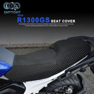 For BMW R1300GS R1300 GS R 1300 GS Black Mesh Seat Cover Protection Cushion 3D - Picture 1 of 8