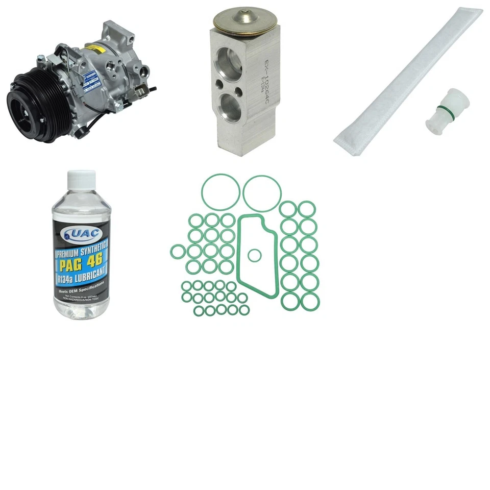 For 2007-2011 Lexus GS350 RWD A/C Compressor Kit UAC 2008 2009 2010 - Image 1 of 1