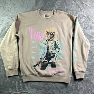 Tina Turner 1984 Private Dancer Damen Sweatshirt Small Beige Neu ohne Etikett - Bild 1 von 8