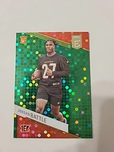 2023 Donruss Elite - Jordan Battle #158 Green Disco Parallel - Bengals S RC - Picture 1 of 2