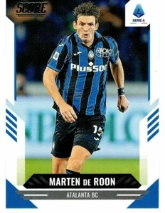 PANINI SCORE SERIE A 2021-2022 SOCCER TRADING CARDS N. 57 DE ROON (ATALANTA) - Picture 1 of 2