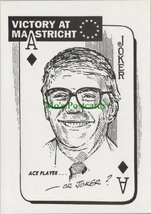 Headline Postcard - Politics - John Major at Maastricht in 1991 - RR10452 - Picture 1 of 2