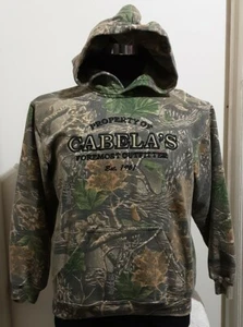 Youth Boys Cabela’s Seclusion 3D Camo Heavyweight Hoodie, XL Pre-owned  READ - Picture 1 of 7