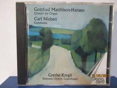 Gottfried Matthison-Hansen: Concert for Organ/Carl Nielsen - CD - MINT - 25-215 - Image 1 of 3