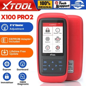 Xtool X100pro2 OBD2 Diagnostic Scan odometer Adjustment IMMO Programming Tool - Picture 1 of 14