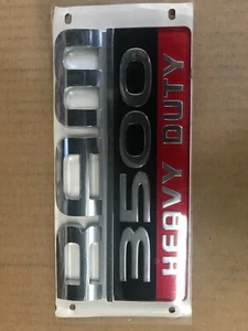 2007-2012 Dodge Ram 3500 Heavy Duty Emblem Decal Nameplate MOPAR GENUINE OE NEW - Picture 1 of 4
