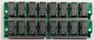 2 - 8MB 72-Pin DIMM 60ns 8bit Memory PC, IBM, Compaq PLEASE READ DESCRIPTION - Image 1 of 4