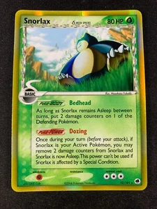 Pokémon - Snorlax 10/101 Delta Species - Ex Dragon Frontiers - Holo ENG NM - Bild 1 von 12