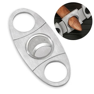 Cuchillo de bolsillo de acero inoxidable Galiner cortador de cigarros cuchillas dobles tijeras tijeras - Imagen 1 de 8