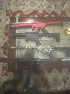 Airsoft Electric Rifle Lot - Image 1 of 4