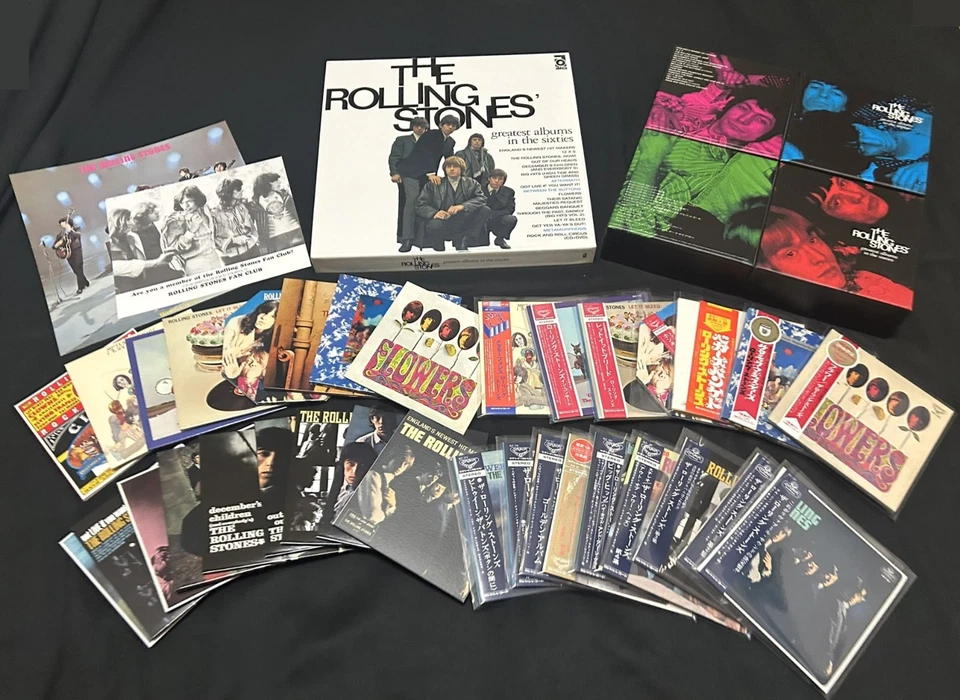 The Rolling Stones - Greatest Albums In The 60's - Mini LP SHM-CD Box Set Japan - Image 1 of 4