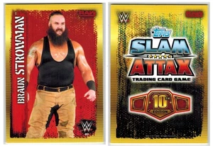 WWE Slam Attax 10th Edition DC2 Collector Card Braun Strowman Topps - Picture 1 of 1