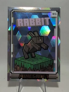 Rabbit #41 Cubic Foil Parallel 2024 Panini Minecraft - Imagen 1 de 4
