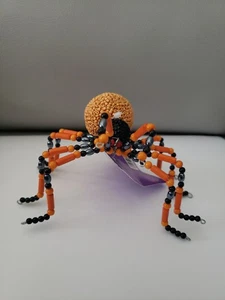 World Market Handmade Beaded Metal Wire SPIDER Decoration For Halloween New - Picture 1 of 5