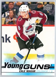 Cale Makar RC Young Guns 2019-20 cubierta superior 19-20 #493 88171 - Imagen 1 de 2