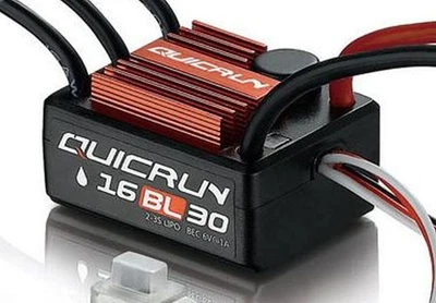 Fahrtregler Quicrun WP16BL30 30A Brushless waterproof Hobbywing Car Auto NEU&OVP - Bild 1 von 3