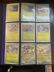 Pokémon Scarlet and Violet Paldean Fates Partial Master Set 265 Cards - Picture 1 of 20