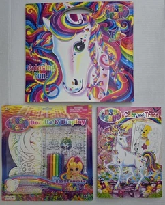 Lisa Frank Book Lot XL Coloring & Activity w/ 50 Stickers, Doodle, Color & Trace - Picture 1 of 21