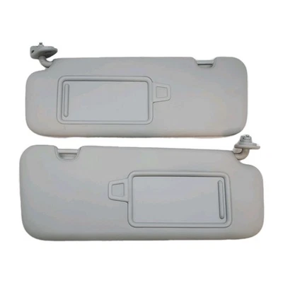 2017-2020 Hyundai Elantra Sun Visors Shade Set Pair Left + Right Sides OEM Gray - Image 1 of 4