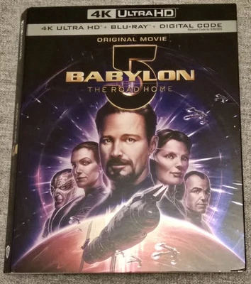 BABYLON 5 THE ROAD HOME 4K movie sleeve cover NO Disc / Case only slipcover Foto 1 de 3