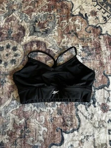 Sujetador deportivo Reebok para mujer negro ropa deportiva (medidas incluidas) pequeño - Imagen 1 de 5